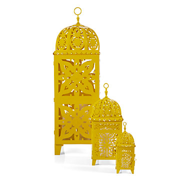 Casablanca Lanterns - Lemon