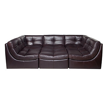 Modular Sectional Sofa in Brown | Cloud Collection | Z Gallerie