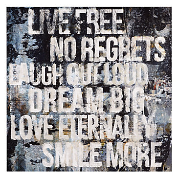 Live Free | Canvas | Art by Type | Art | Z Gallerie