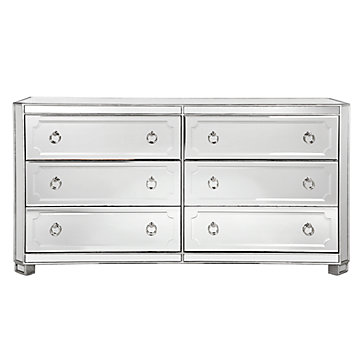 Simplicity Mirrored 6 Drawer Chest | ho15 bedroom4 | Bedroom