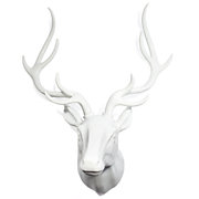 Deer Head - White Laquer