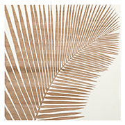 Palm Leaf Panel 1 - White