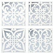 Venezia Mirrored Plaques 21" x 21"