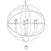 Eclipse Chandelier - White