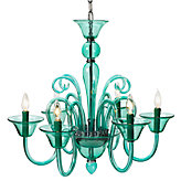 Calais Chandelier - Aquamarine