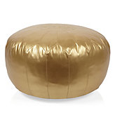 Gibraltar Pouf - Gold