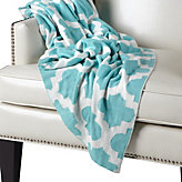 Mimosa Throw - Aquamarine