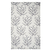 Sea Coral Dhurrie Rug - Steel
