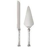 Gisele Cake and Knife Server Set