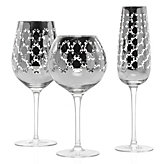 Montecito Stemware - Sets of 4 - Silver