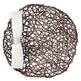 Twisted Twine Placemat - Set of 4 - Chocolate