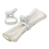 Elephant Napkin Ring - Set of 4