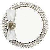 Bling Mirrored Placemat - Set of 4 - Clear