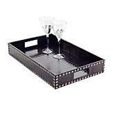 Everglades Rectangular Tray - Eggplant