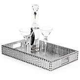 Everglades Rectangular Tray - Silver