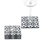 Perspective Coaster Set - Charcoal