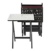 Gourmand Tray Tables - Set of 4