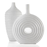 Principle & Motive Vase - White