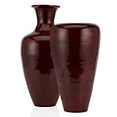 Lacquer Vases - Red