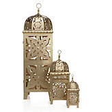 Casablanca Lantern - Gold