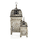 Casablanca Lantern - Chrome