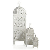 Casablanca Lanterns - White