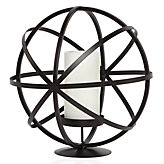 Atlas Pillar Holder - Chocolate