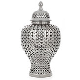 Ceramic Filigree Jar