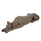 Resting Dog Figure