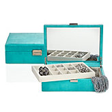 Largo Jewelry Box - Aquamarine