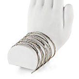 Scroll Bracelet - Silver