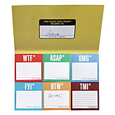 Honest Acronyms Sticky Notes