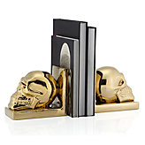 Skull Bookends - Set of 2