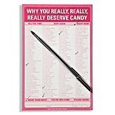 Why You Really Deserve Candy Notepad