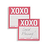 XOXO Sticky Notes
