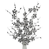 Large Mirror Flower - Set of 3 - Clear