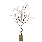 Potted Twig Tree - Gold