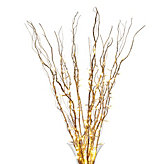 Lighted Branches - Gold