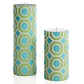 Perspective Candle - Aquamarine/Mint
