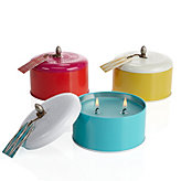 Colorblock Candle Tin