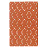 Ariana Dhurrie Rug - Flame