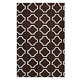 Circa Dhurrie Rug - Chocolate