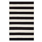 Avila Dhurrie Rug - Black