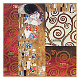 Gustav Klimt - Details The Kiss