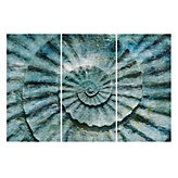 Deep Blue Sea Shell - Set Of 3