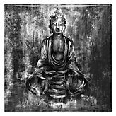 Silver Buddha