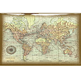 World Map 2 - Glass Coat