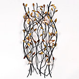 Amber Leaf Sconce