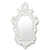 Angelique Mirror - White
