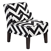 Bailey Accent Chair - Chevron